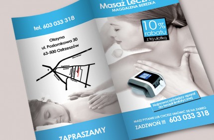 ULOTKA / Masaż Leczniczy
