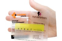 WIZYTÓWKI 9×5 / Projekt indywidualny, druk na Kredzie lub Plastiku