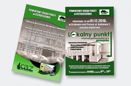 PLAKAT / PUP Ostrzeszów