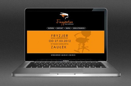 WIZYTÓWKA WWW / Fryzjerstwo Adam